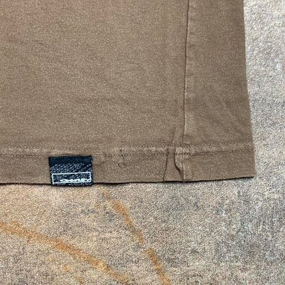 Oakley 00s brown pocket logo tee
