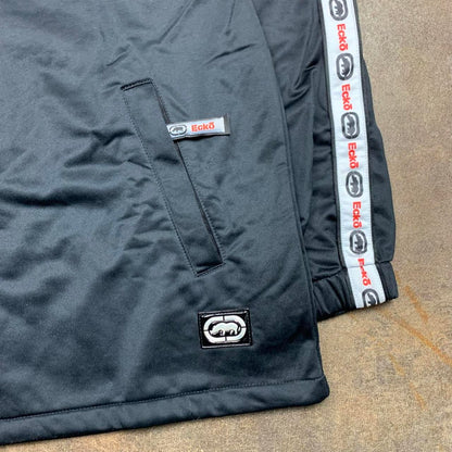 Ecko Function 00s graphic black red zip jacket