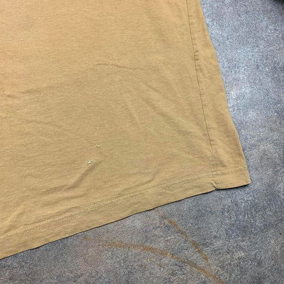 Oakley Elite 00s mustard yellow graphic tee