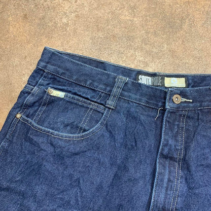 Southpole 00s baggy navy carpenter denim jeans
