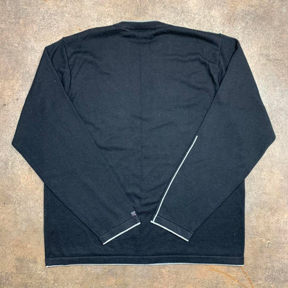 Quiksilver 90s black knit jumper