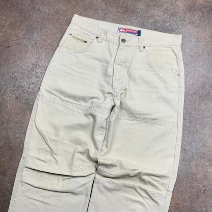 Quiksilver 90s baggy cream beige jeans