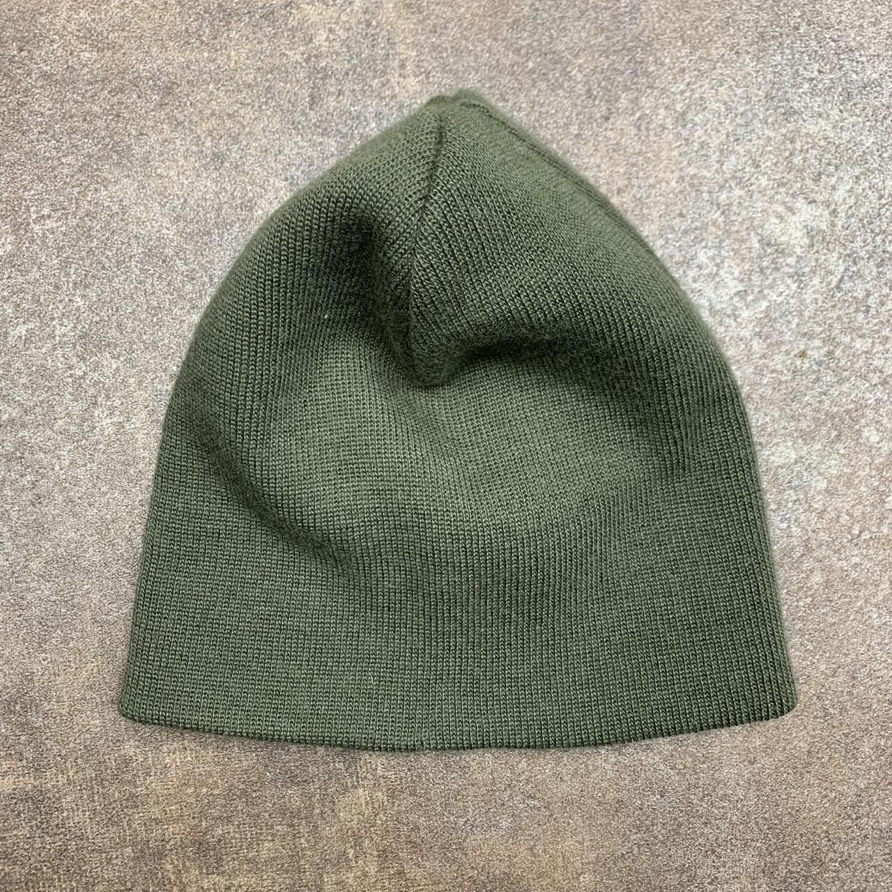 O’Neill 00s reversible grey brown graphic beanie