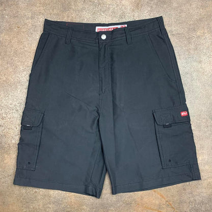 Quiksilver 90s black baggy cargo shorts