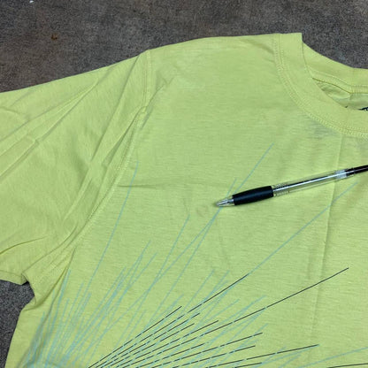 Oakley 00s yellow graphic logo tee