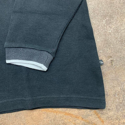 Quiksilver 90s black knit v-neck sweater