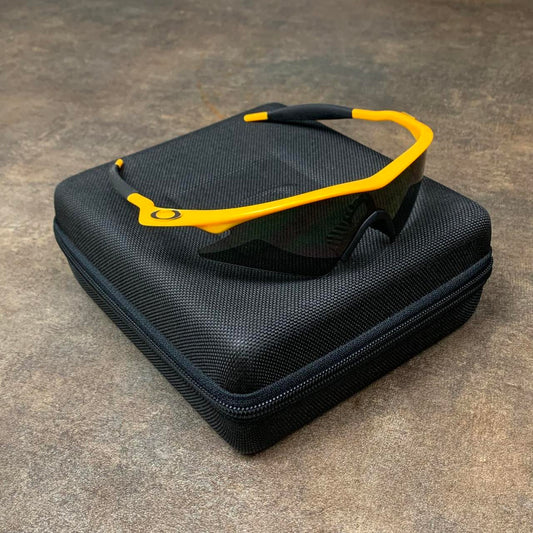 Oakley Software 90s Pro M Frame yellow black sunglasses