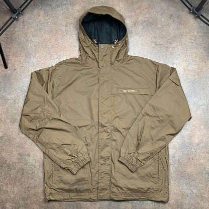 Animal 00s brown utilised zip jacket