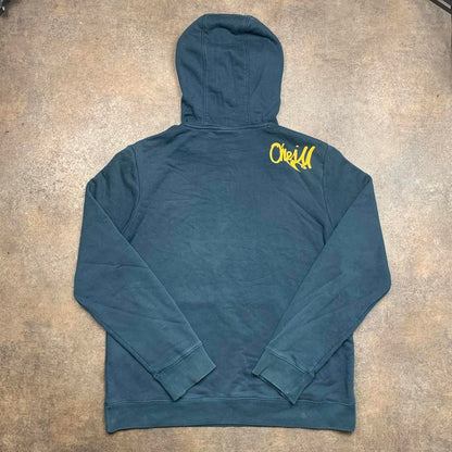 O'Neill 00s blue graphic boxy hoodie