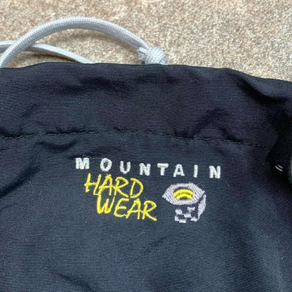 Mountain Hardwear technical black grey gloves