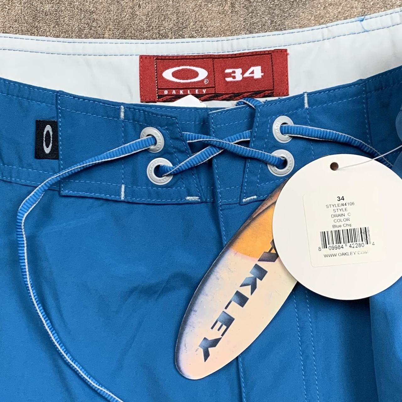 Oakley Software 00s blue baggy boardshorts