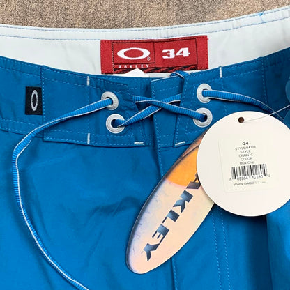 Oakley Software 00s blue baggy boardshorts