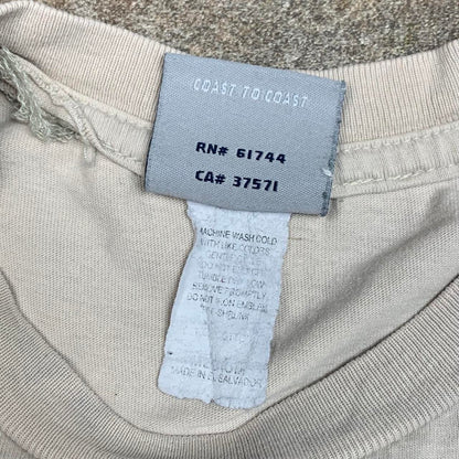 Rip Curl 90s graphic cream tee