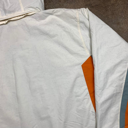 Billabong 90s white orange utilised ski jacket