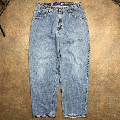 Levi’s Silvertab 90s baggy blue faded denim jeans