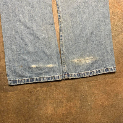 Southpole bootcut 00s blue baggy denim jeans