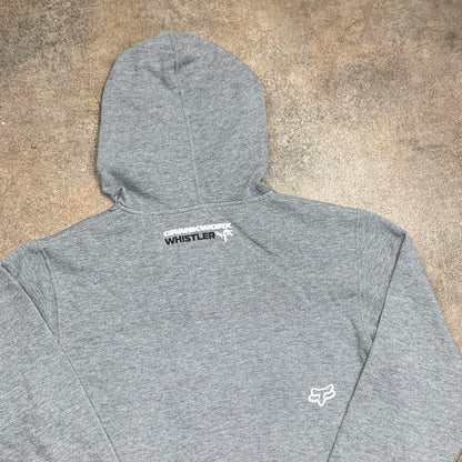 Fox Racing x Red Bull graphic grey zip hoodie