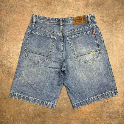 Ecko Unltd. 00s baggy blue denim jorts