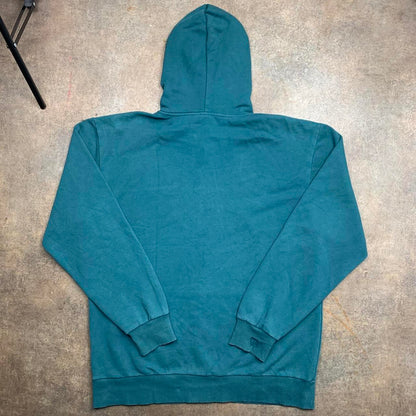 DC Shoes 00s graphic blue zip hoodie