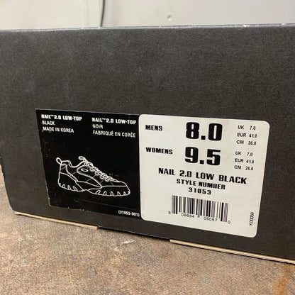 Oakley Software 90s black nail 2.0 low top chunky shoes