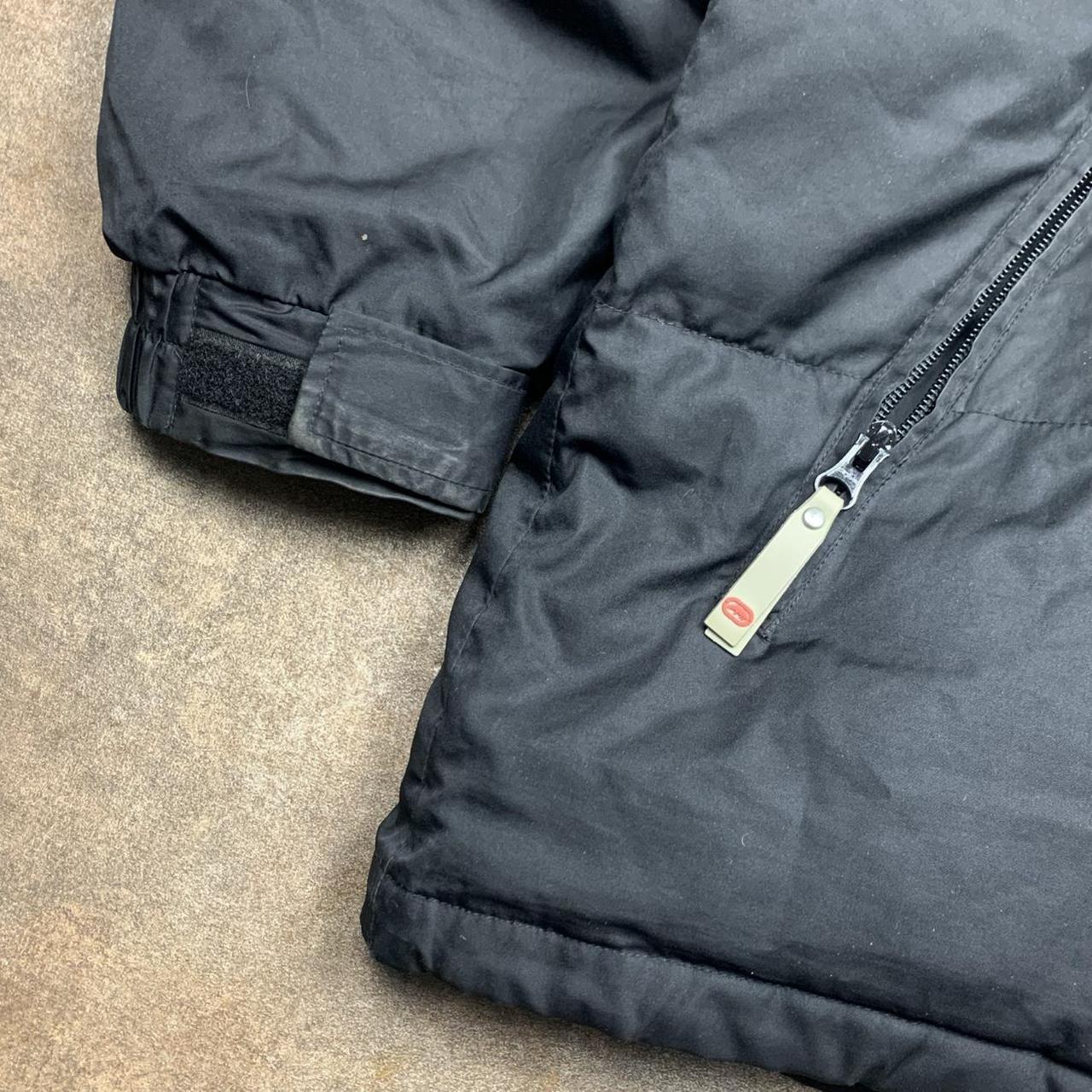 Ecko Function 00s black puffer logo jacket