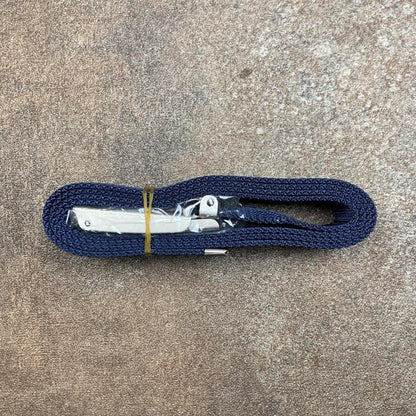 Drunknmunky 00s navy webbed buckle belt