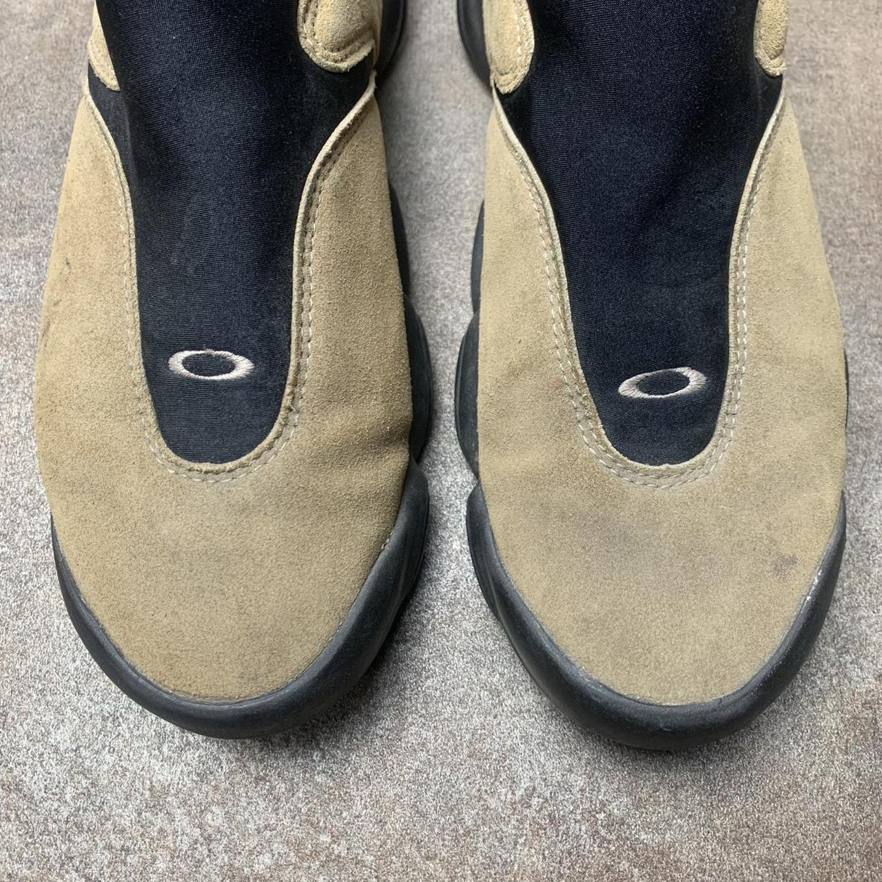 Oakley Software 00s Flesh beige black slip on trainers