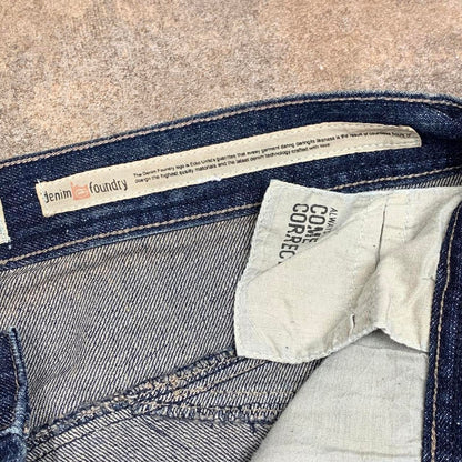 Ecko Unltd. 00s baggy faded navy blue denim jeans